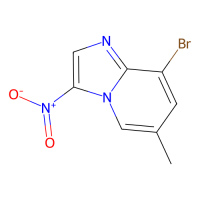 8-溴-6-甲基-3-硝基咪唑并[1,2-a]吡啶，1072944-59-2，≥96%，阿拉丁