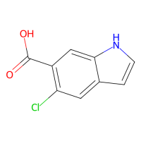 5-氯-1H-吲哚-6-羧酸,1260858-55-6,≥97%,阿拉丁