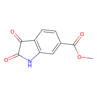 2,3-二氧羰基-2,3-二氢-1H-吲哚-6-羧酸甲酯，213670-35-0，≥97%，阿拉丁