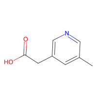 2-(5-甲基吡啶-3-基)乙酸，1000518-77-3，≥97%，阿拉丁