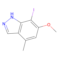 4-甲基-6-甲氧基-7-碘吲唑，1352397-67-1，≥97%，阿拉丁
