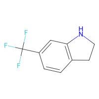 6-(trifluoromethyl)-2,3-dihydro-1H-indole，181513-29-1，≥97%，阿拉丁