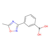 3-(5-甲基-1,2,4-恶二唑-3-基)苯基硼酸，1217501-31-9，≥97%，阿拉丁