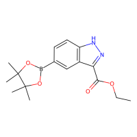 1-N-乙氧基羰基-吲唑-5-硼酸频哪醇酯，947191-19-7，≥95%，阿拉丁
