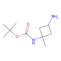 反式(3-氨基-1-甲基-环丁基)氨基甲酸叔丁酯，1408074-61-2，≥97%，阿拉丁