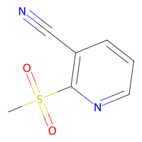 2-甲磺酰基吡啶-3-甲腈，66154-66-3，≥98%，阿拉丁