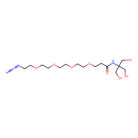 叠氮基-PEG4-酰胺基-Tris,1398044-55-7,≥98%,阿拉丁