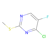 4-氯-5-氟-2-(甲基硫烷基)嘧啶，6096-45-3，≥97%，阿拉丁