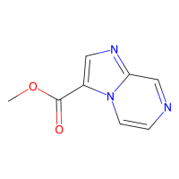 咪唑并[1,2-a]吡嗪-3-羧酸甲酯，1206983-57-4，≥97%，阿拉丁