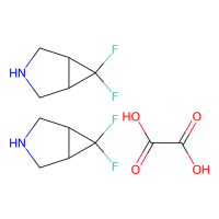 6,6-二氟-3-氮杂双环[3.1.0]己草酸酯，1630906-58-9，≥97%，阿拉丁