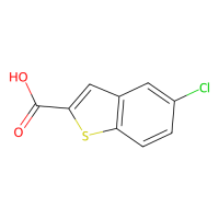 5-氯-1-苯并噻吩-2-羧酸，13771-75-0，≥98%，阿拉丁