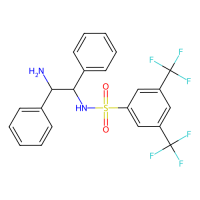N-[(1S,2S)-2-Amino-1,2-diphenylethyl]-3,5-bis(trifluoromethyl)benzenesulfonamide，313342-22-2，≥97%,≥99%(ee)，阿拉丁