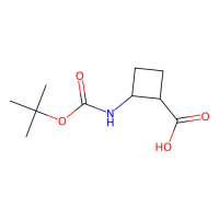 顺-2-{[[(叔丁氧基)羰基]氨基}环丁烷-1-羧酸，951173-22-1，≥97%，阿拉丁