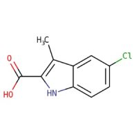 5-chloro-3-methyl-1H-indole-2-carboxylic acid,16381-47-8,≥97%,阿拉丁