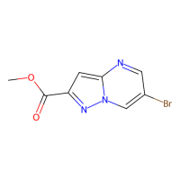 6-溴吡唑并[1,5-a]嘧啶-2-羧酸甲酯，1005209-40-4，≥95%，阿拉丁
