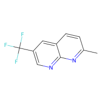 2-甲基-6-(三氟甲基)-1,8-萘啶，1261365-74-5，≥95%，阿拉丁
