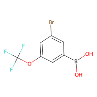 3-溴-5-(三氟甲氧基)苯基硼酸,1072951-48-4,≥97%,阿拉丁