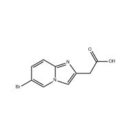 2-(6-溴咪唑并[1，2-a]吡啶-2-基)乙酸，59128-15-3，≥96%，阿拉丁
