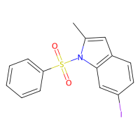1-(苯磺酰基)-6-碘-2-甲基-1H-吲哚，1818847-55-0，≥97%，阿拉丁
