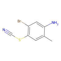 5-溴-2-甲基-4-硫代氰基苯胺，1081803-34-0，≥98%，阿拉丁