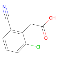 2-(2-氯-6-氰基苯基)乙酸,1261522-11-5,≥97%,阿拉丁