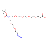 N-(叠氮基-PEG2)-N-Boc-PEG4-酸,2093153-82-1,≥98%,阿拉丁