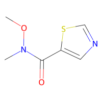 N-甲氧基-N-甲基噻唑-5-羧酰胺，898825-89-3，≥98%，阿拉丁