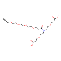 N-(炔丙基-PEG4-羰基)-N-双(PEG1-甲酯)，2112732-01-9，≥98%，阿拉丁