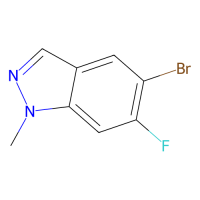 5-溴-6-氟-1-甲基-1H-吲唑，1185767-06-9，≥97%，阿拉丁