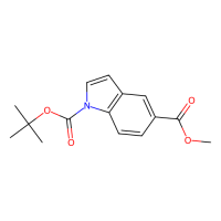 1-BOC-吲哚-5-羧酸甲酯，272438-11-6，≥95%，阿拉丁