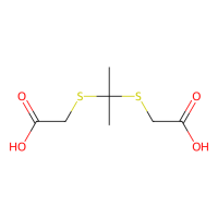 2,2’-[丙烷-2,2-二基双(硫)基]二乙酸，4265-58-1，≥95%，阿拉丁