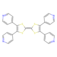 4,4',5,5'-四(吡啶-4-基)-2,2'-双(1,3-二硫代亚烷基)，1581771-50-7，≥97%，阿拉丁