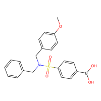 4-(N-苄基-N-(4-甲氧基苄基)氨磺酰基)苯基硼酸,913835-95-7,≥97%,阿拉丁