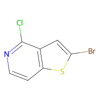 2-溴-4-氯噻吩并[3,2-c]吡啶，28948-61-0，≥98%，阿拉丁
