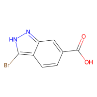 3-溴-1H-吲唑-6-羧酸，114086-30-5，≥97%，阿拉丁