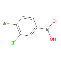 4-溴-3-氯苯基硼酸,1217501-28-4,≥98%,阿拉丁