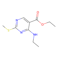 4-(乙基氨基)-2-(甲硫基)嘧啶-5-羧酸乙酯,185040-33-9,≥98%,阿拉丁