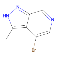4-溴-3-甲基-1H-吡唑并[3,4-c]吡啶，1234616-30-8，≥97%，阿拉丁