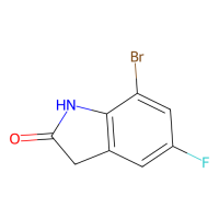 7-溴-5-氟-2,3-二氢-1H-吲哚-2-酮，945379-34-0，≥97%，阿拉丁
