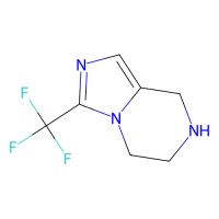 3-(三氟甲基)-5H,6H,7H,8H-咪唑并[1,5-a]吡嗪，959238-29-0，≥97%，阿拉丁