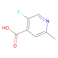 5-氟-2-甲基异烟酸，885588-17-0，≥97%，阿拉丁