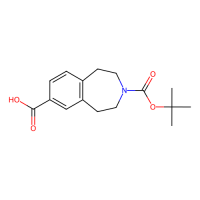 3-(叔丁氧基羰基)-2,3,4,5-四氢-1H-苯并[d]氮杂卓-7-羧酸，149353-73-1，≥97%，阿拉丁