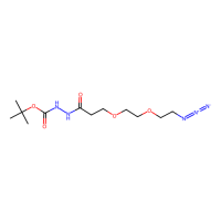 叠氮基-PEG2-t-Boc酰肼，2100306-56-5，≥98%，阿拉丁
