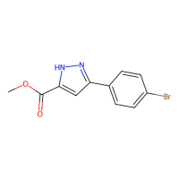 3-(4-溴苯基)-1H-吡唑-5-羧酸甲酯,78842-74-7,试剂级,阿拉丁