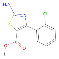 2-氨基-4-(2-氯苯基)噻唑-5-羧酸甲酯，1065074-40-9，≥98%，阿拉丁