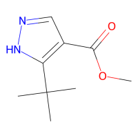3(5)-叔丁基吡唑-4-羧酸甲酯，1017782-45-4，≥97%，阿拉丁