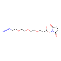 叠氮基-PEG3-琥珀酰亚胺酯,1245718-89-1,≥98%,阿拉丁