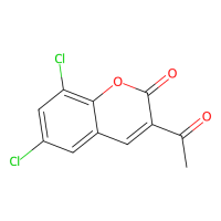 3-乙酰基-6,8-二氯香豆素，2199-91-9，阿拉丁