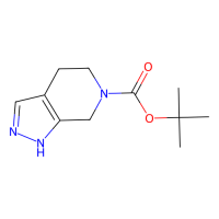 4,5-二氢-1H-吡唑并[3,4-c]吡啶-6(7H)-羧酸叔丁酯，871726-73-7，≥98%，阿拉丁