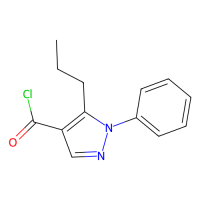 1-苯基-5-丙基-1H-吡唑-4-酰氯,175137-15-2,≥96%,阿拉丁